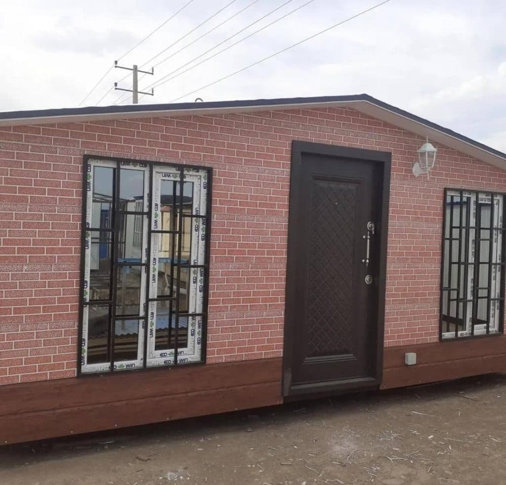 ساخت کانکس نگهبانی و اداری گلبداغی در هوانیروز کرمانشاه