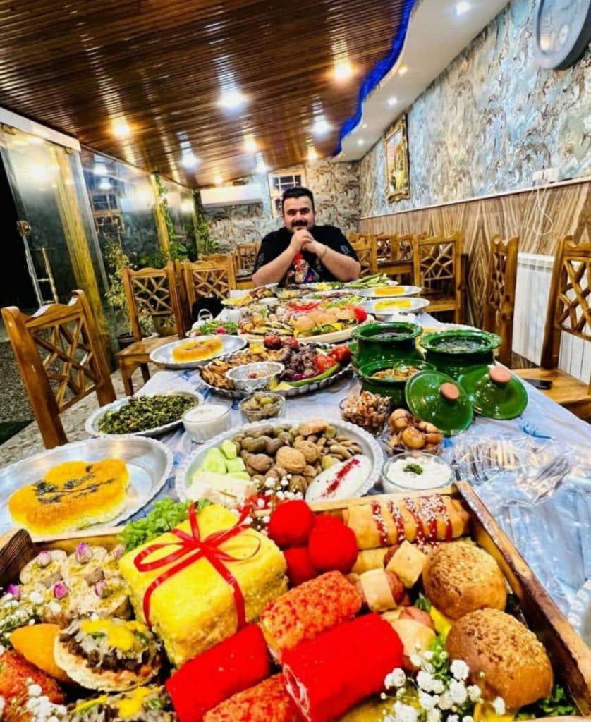 باغ رستوران جزیره آرامش در فومن