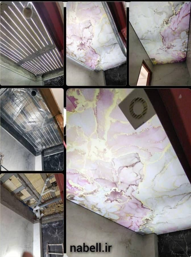 اجرا و فروش سقف کشسان نابل در یزد