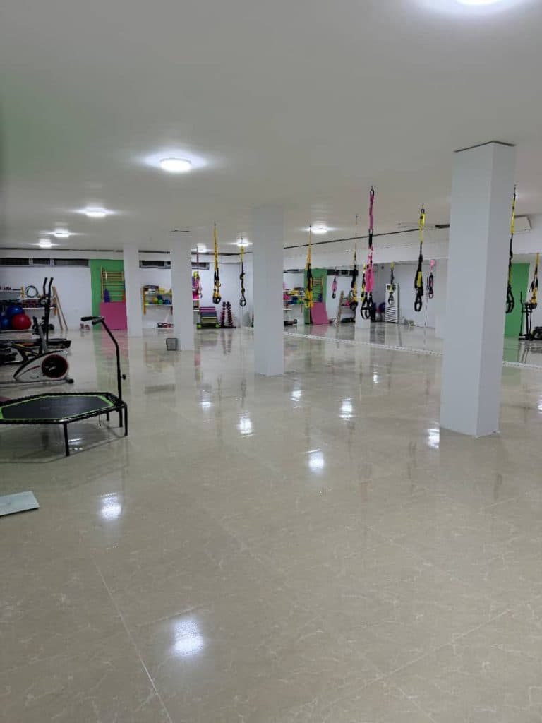 آکادمی ورزشی بانوان سوگند تاتار در کوه سنگی مشهد