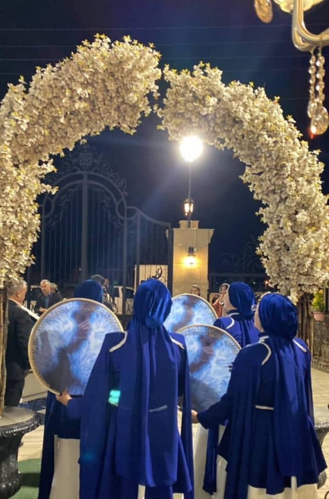 گروه دف نوازان هیوا در زنجان