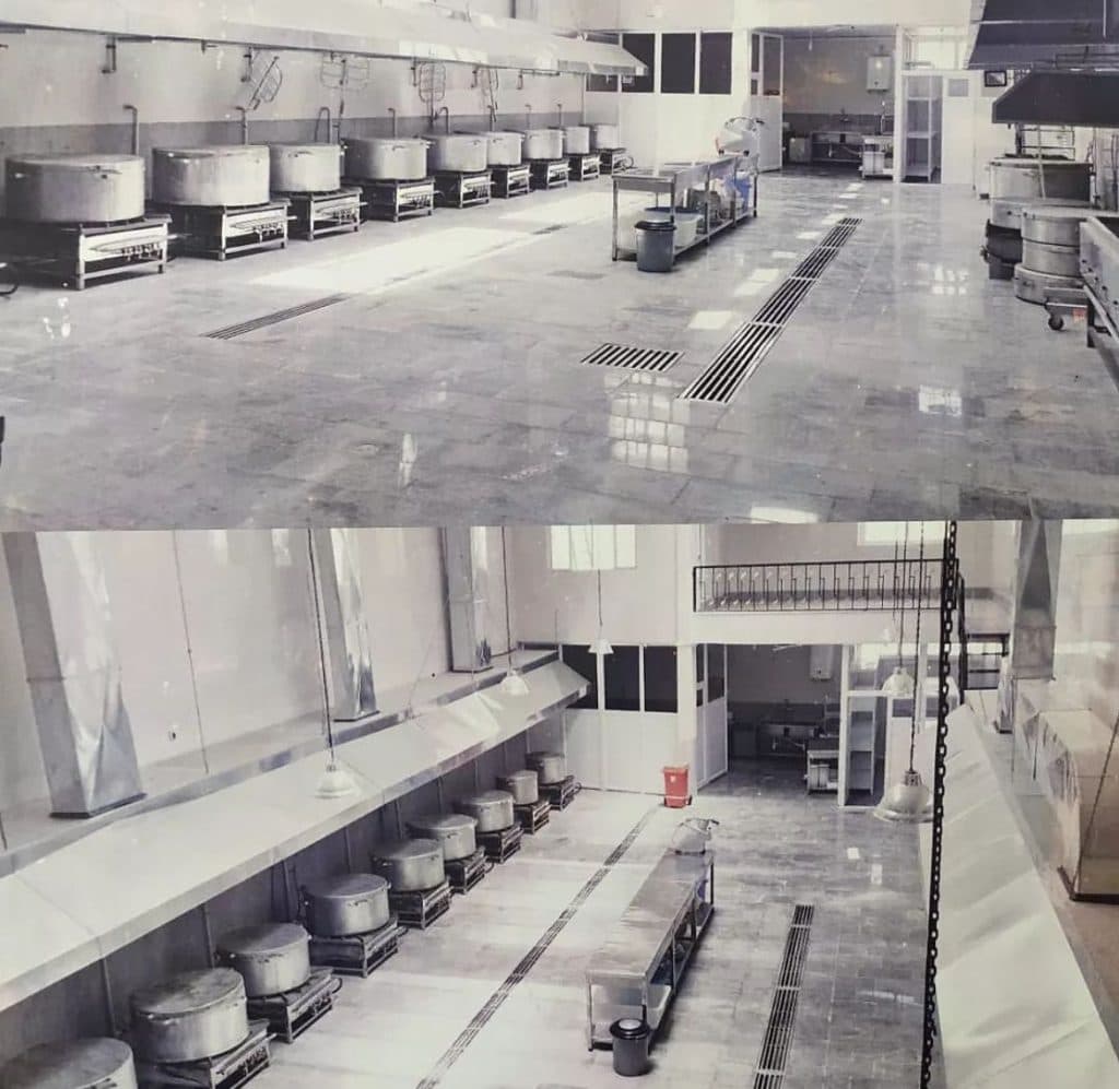 آشپزخانه صنعتی خیریه ریحانه الرسول در چناران