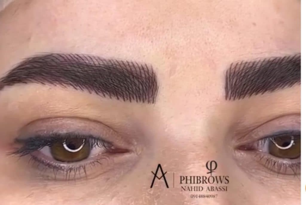 خدمات تخصصی آرایش دائم ابرو و لب ناهید عباسی در سعدی ارومیه
