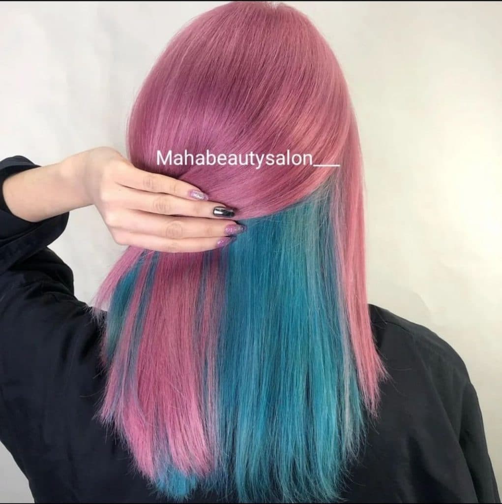 مرکز تخصصی کار با مواد و رنگ مو مها در صابرین رشت