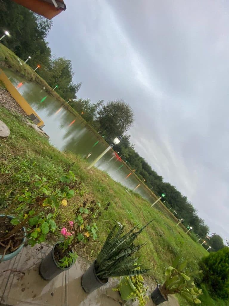 باغ رستوران جزیره آرامش در فومن