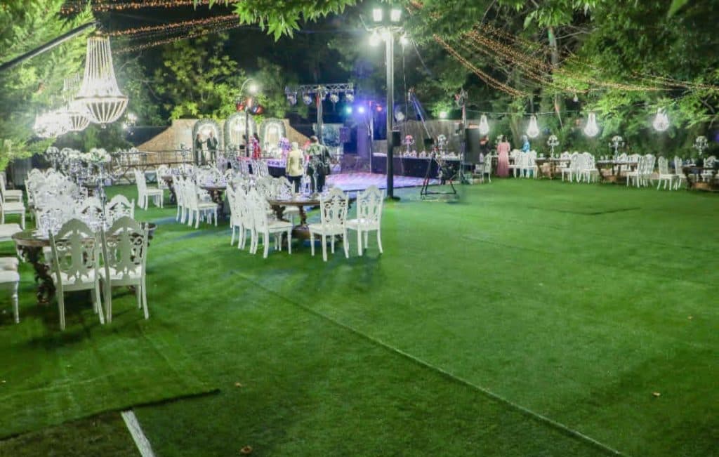 باغ تالار رز در شیراز