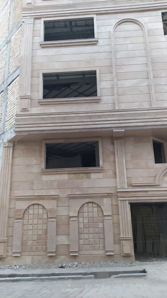 اجرای نمای رومی و کلاسیک یاراحمدی در خرم آباد