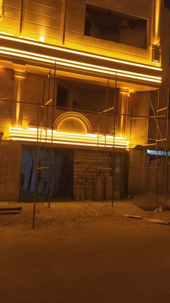 اجرای نمای رومی و کلاسیک یاراحمدی در خرم آباد