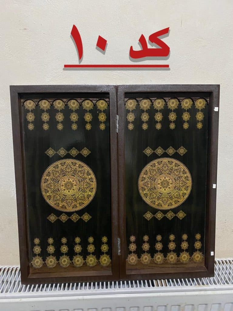 کارگاه تولیدی تخته نرد و سینی چوبی پاسارگاد در تبریز