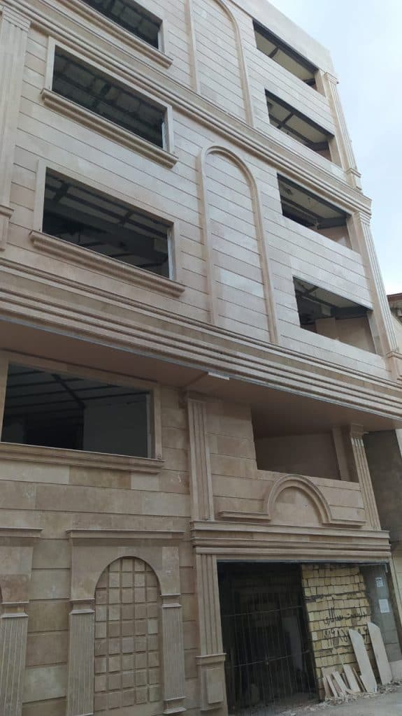 اجرای نمای رومی و کلاسیک یاراحمدی در خرم آباد