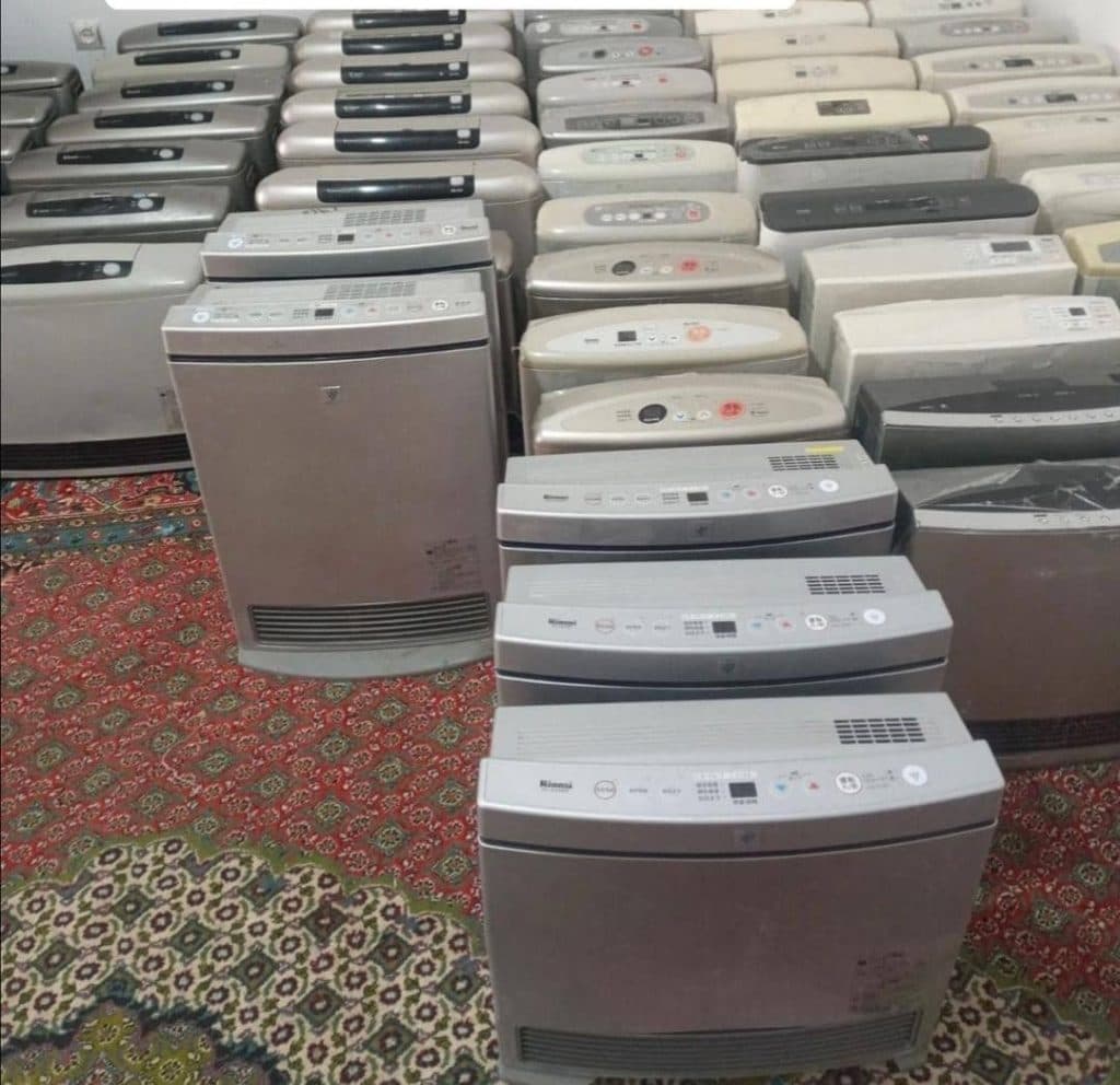 فروش عمده بخاری ژاپنی استوک محسن میری در زاهدان