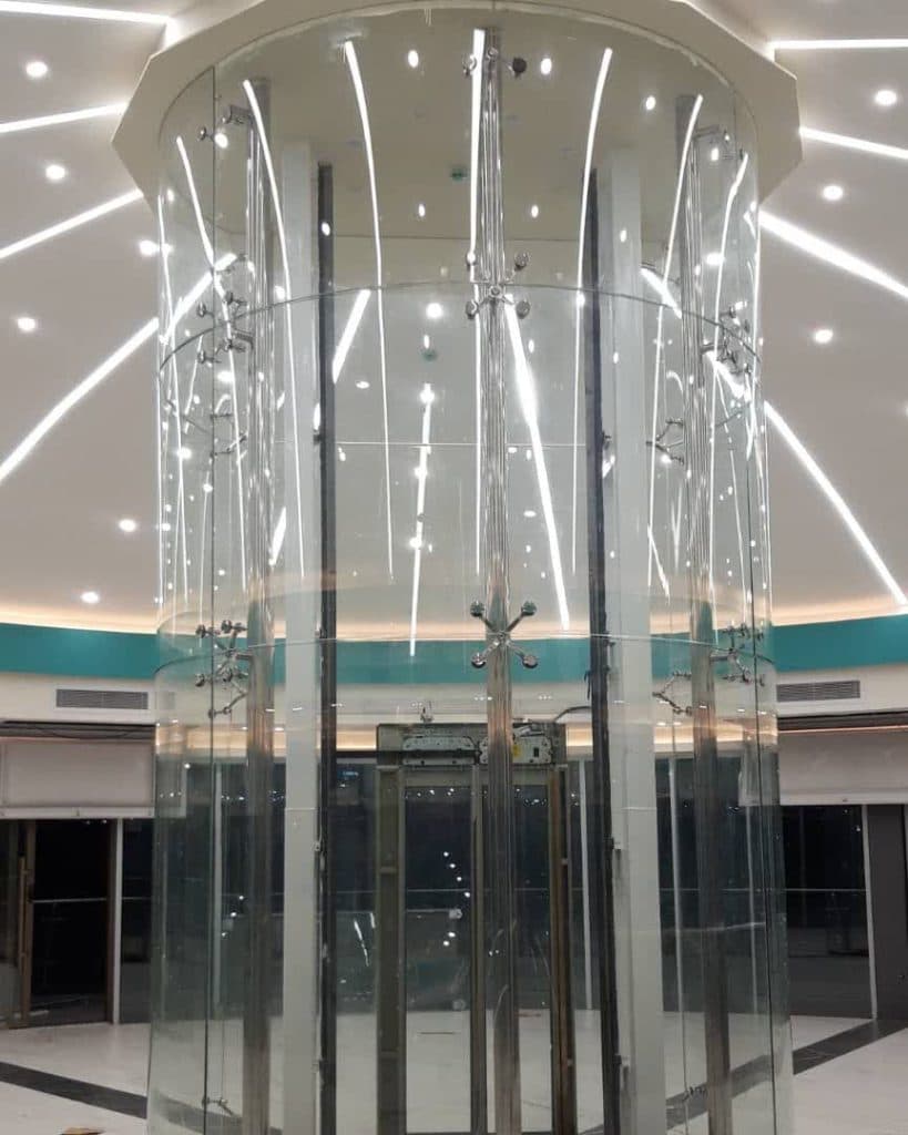 تولید شیشه لمینت خم و تخت کیان اسپادانا حیدری در زینبیه شمالی اصفهان