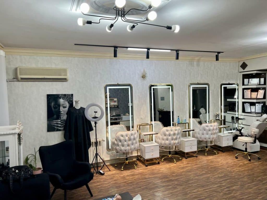 سالن تخصصی رنگ و مش السابانو در سنندج