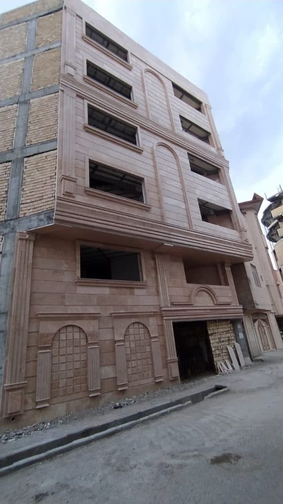 اجرای نمای رومی و کلاسیک یاراحمدی در خرم آباد