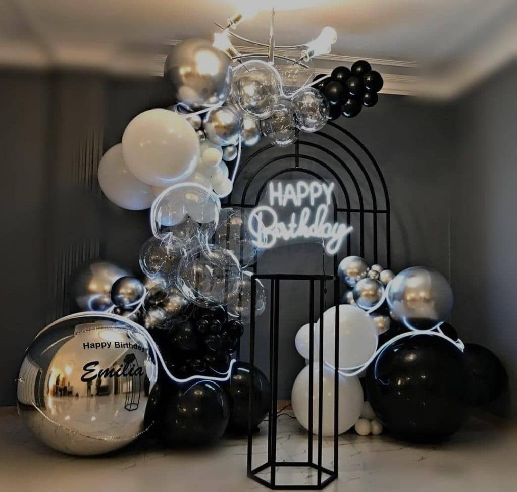 گل و بادکنک آرایی هپی لند اسماعیلی در شاهین ویلا کرج