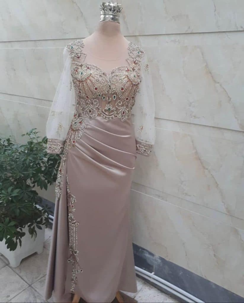 مزون طراحی و دوخت تخصصی vip لباس شب آذر بهرام در بناب