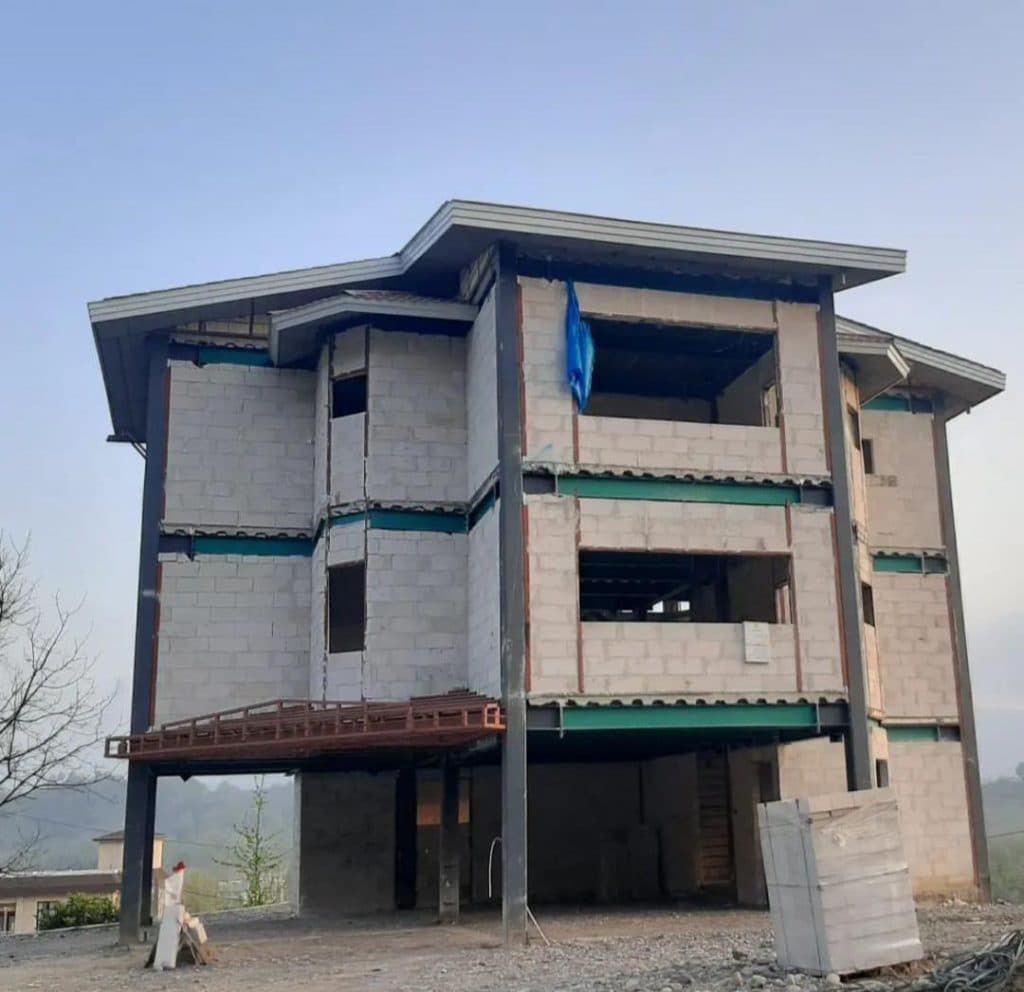 فروش و اجرای سازه LSF گروه مهندسی دهکده سبز در لاهیجان