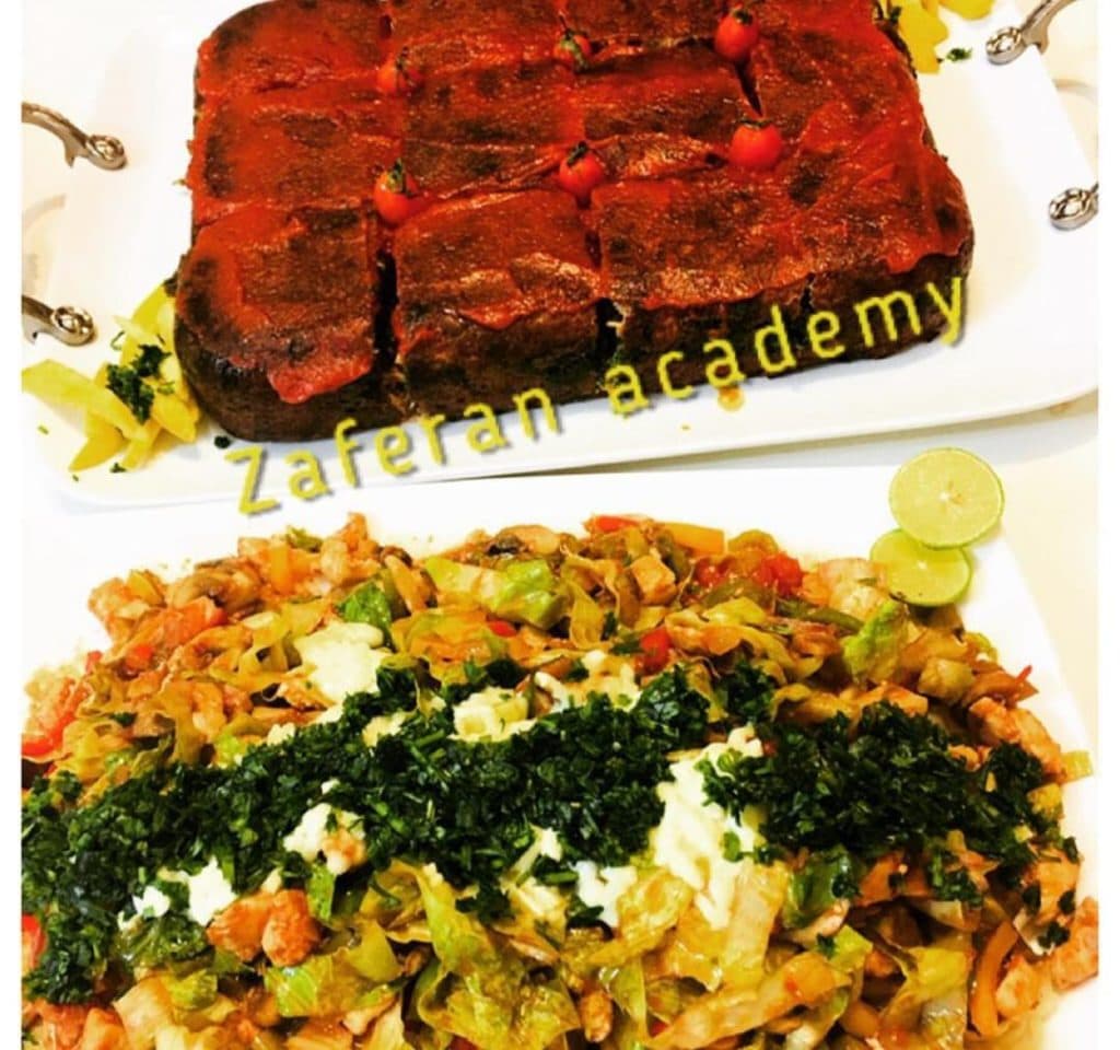 آموزشگاه شیرینی پزی زعفران در لاهیجان