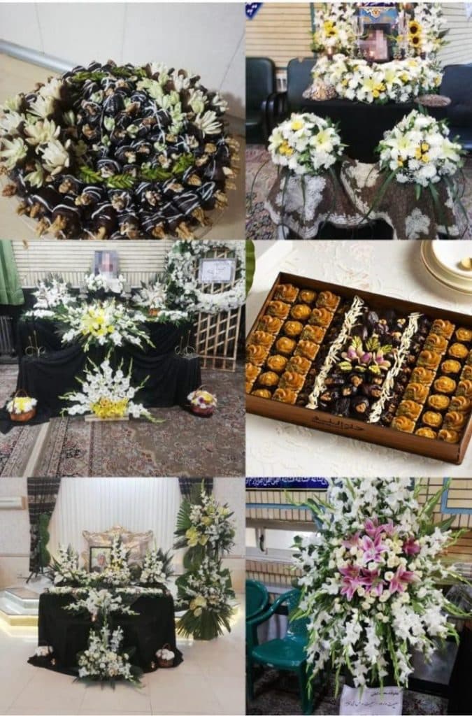 تشریفات مجالس عزا و ترحیم فردوس در مشهد