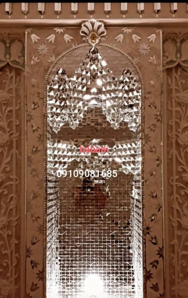 آینه کاری بابایی در فرزانه تهران