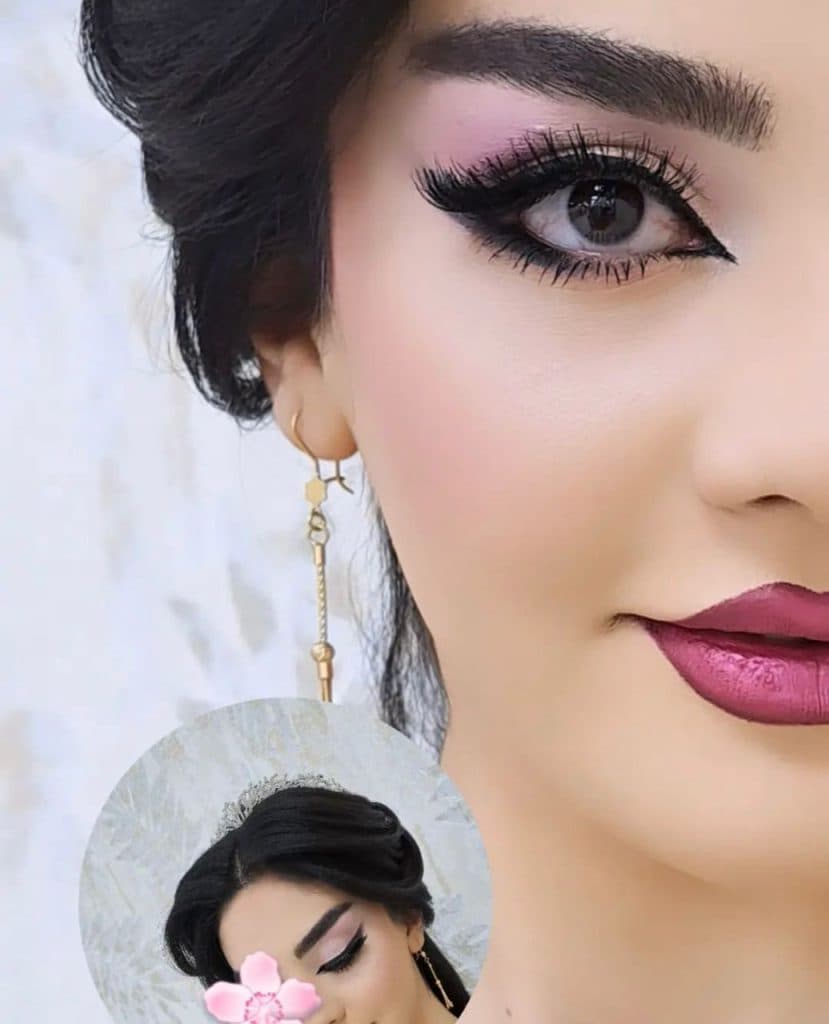 آموزش و خدمات تخصصی cip میکاپ عروس آرزو سلطانی در ملکان