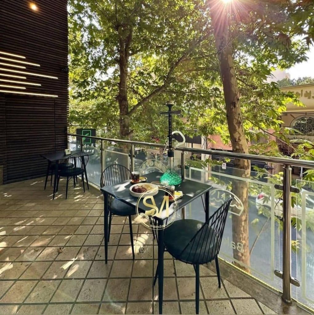 تولید و فروش میز و صندلی فلزی رستورانی مدرن شکرانی در اهواز