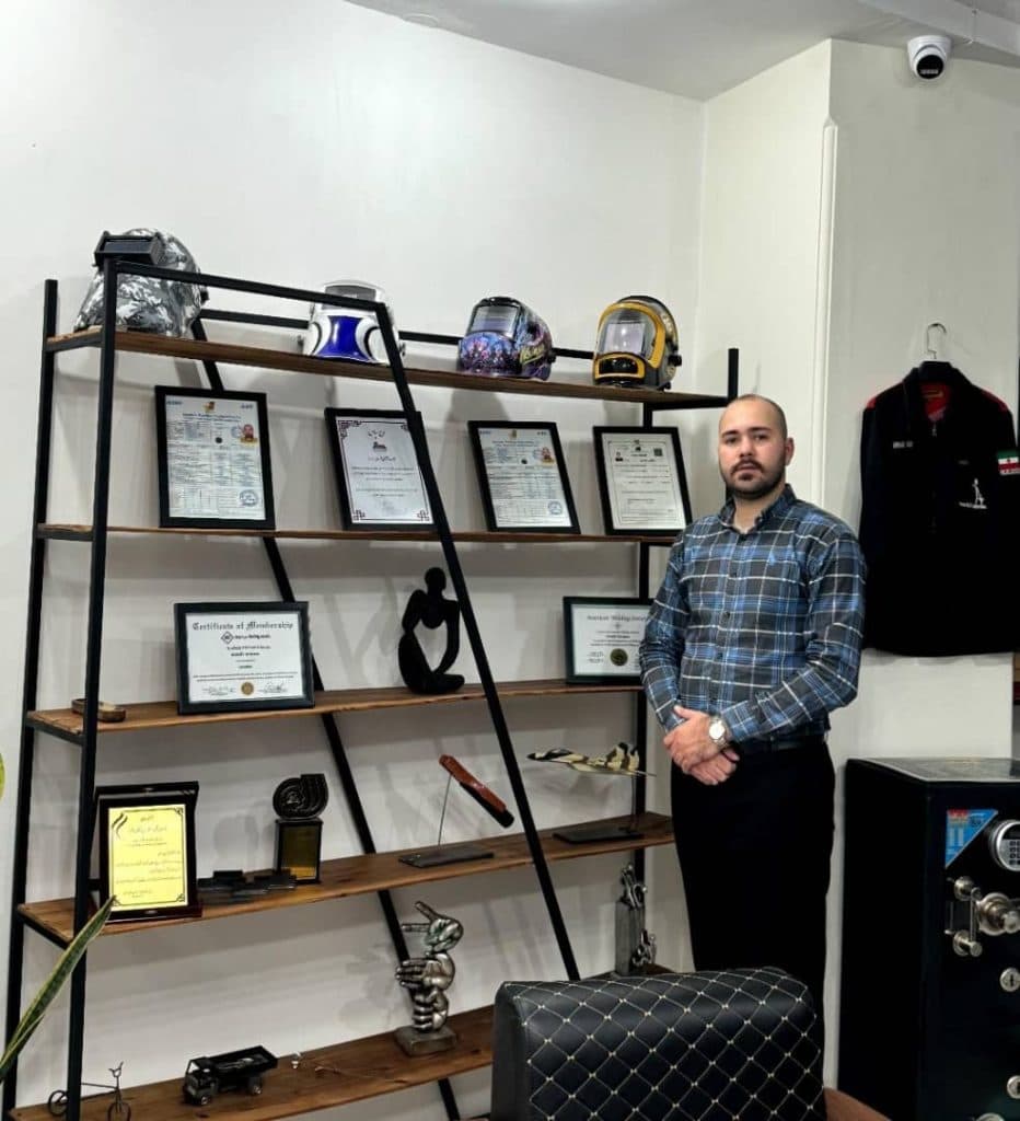 جوشکاری با آرگون آرمان در کرج