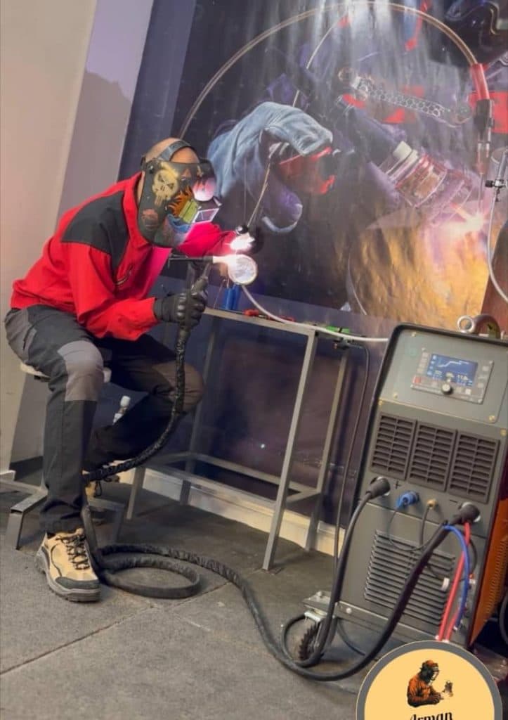 جوشکاری با آرگون آرمان در کرج