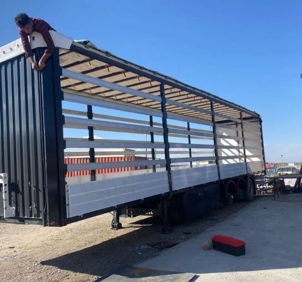 کانتینر سازی کاراجا در سنندج