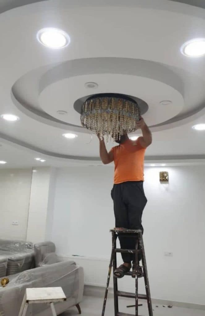 برقکاری ساختمان مرتضی زاده در رحیم آباد