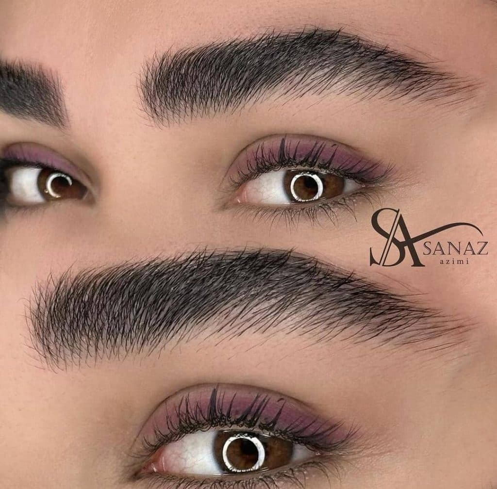 آموزش و خدمات تخصصی فیبروز ابرو و تاتو ساناز عظیمی در آمل