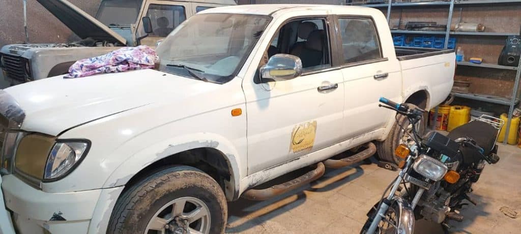 تعمیرگاه کاپرا آقای آفرود حسینی در تهران