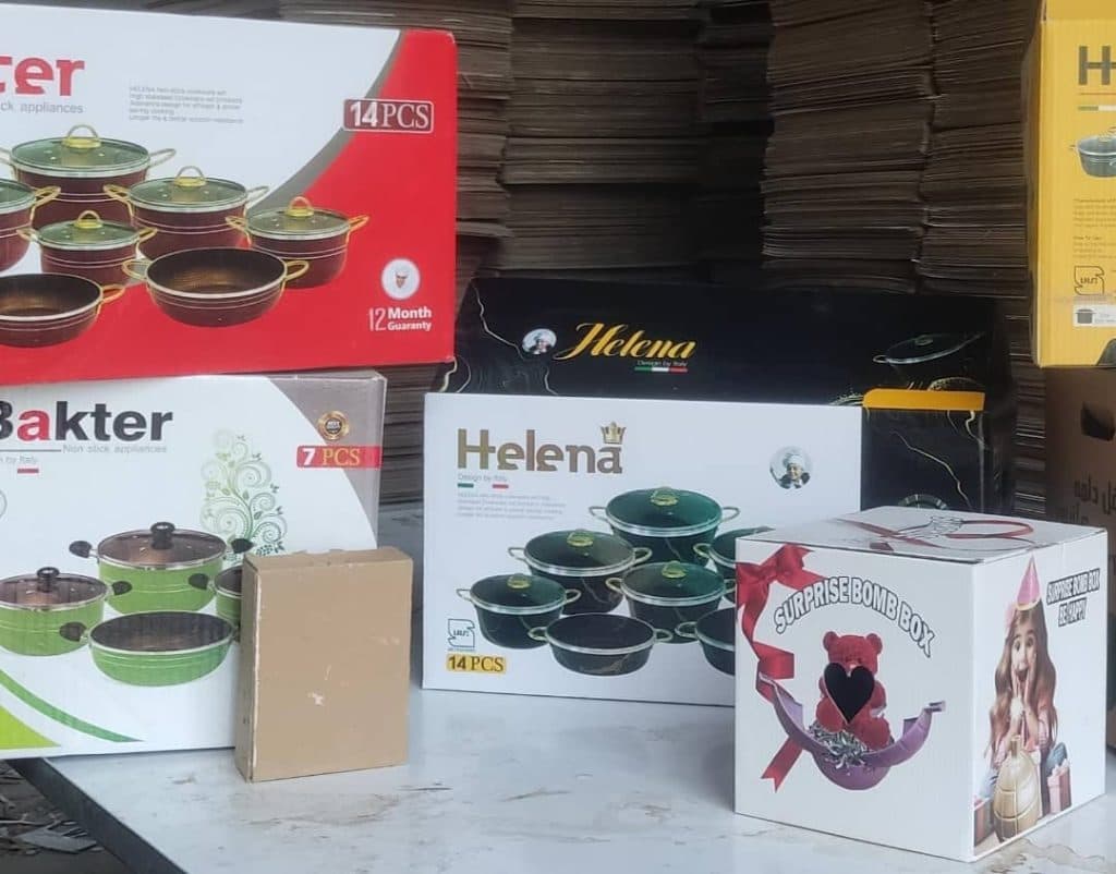 تولید کارتن بسته بندی انصاری در اراک