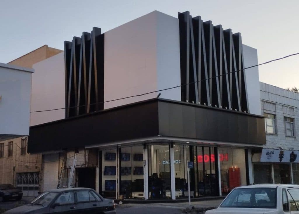 اجرا فروش ورق نما کامپوزیت نماسازان نوین در بابلسر