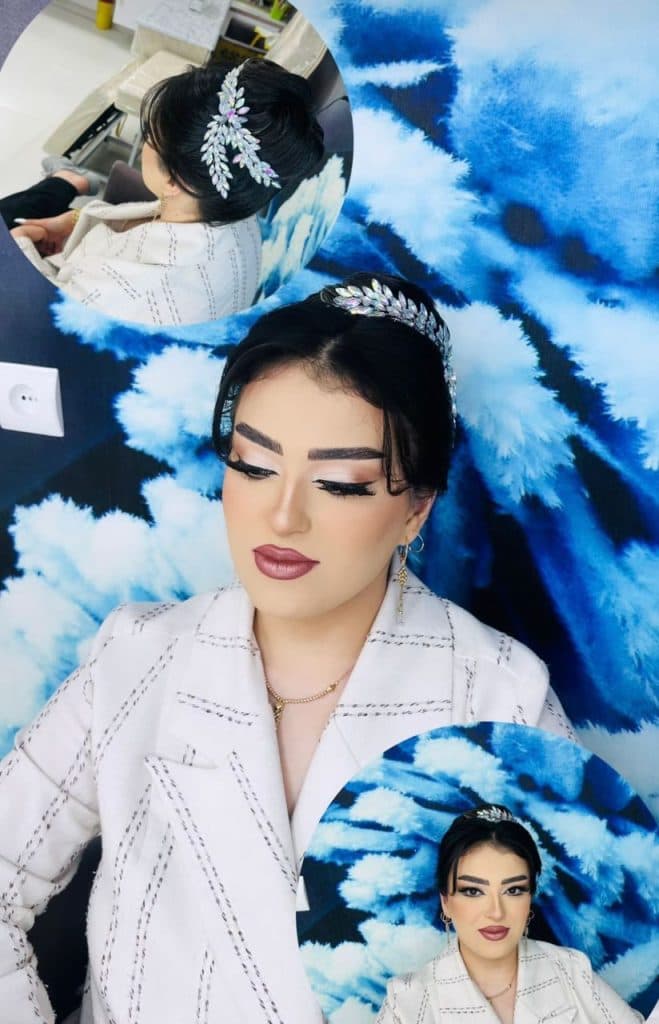 آموزش و خدمات تخصصی cip میکاپ عروس آرزو سلطانی در ملکان