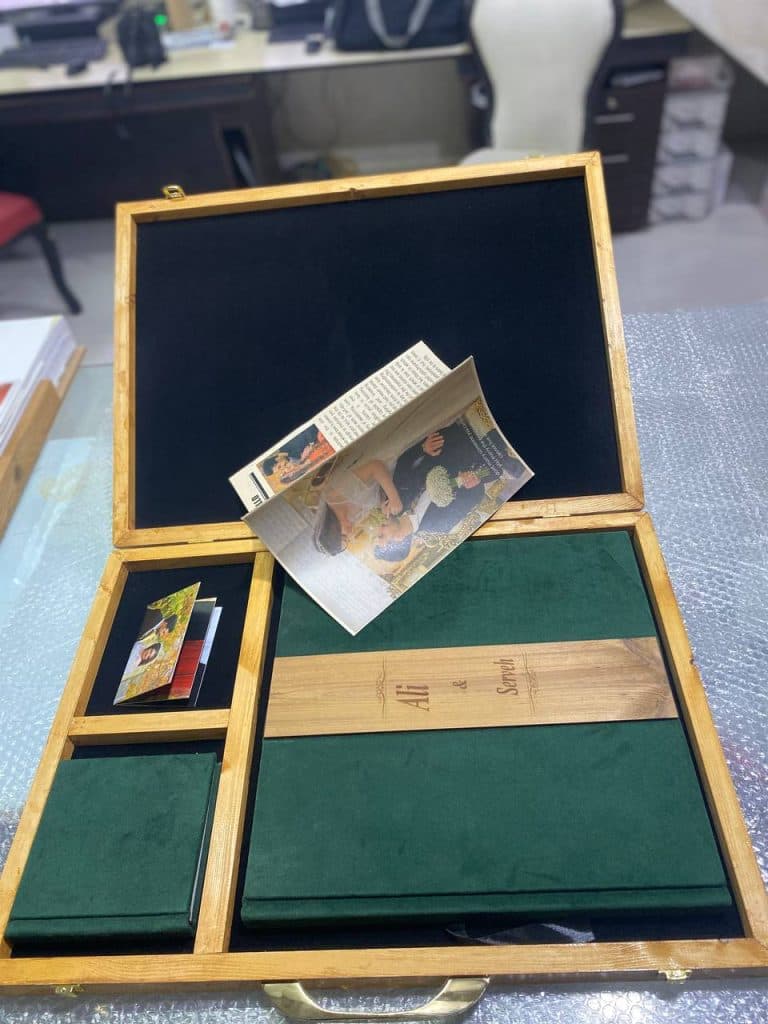 چاپ آلبوم عروسی آلفا در همدان