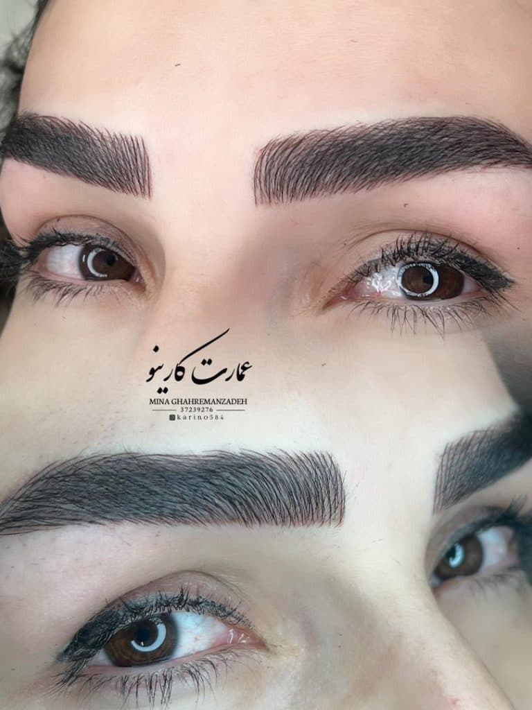 آموزش و خدمات تخصصی cip آرایش دائم و نانو بلیدینگ مینا قهرمان زاده در مراغه