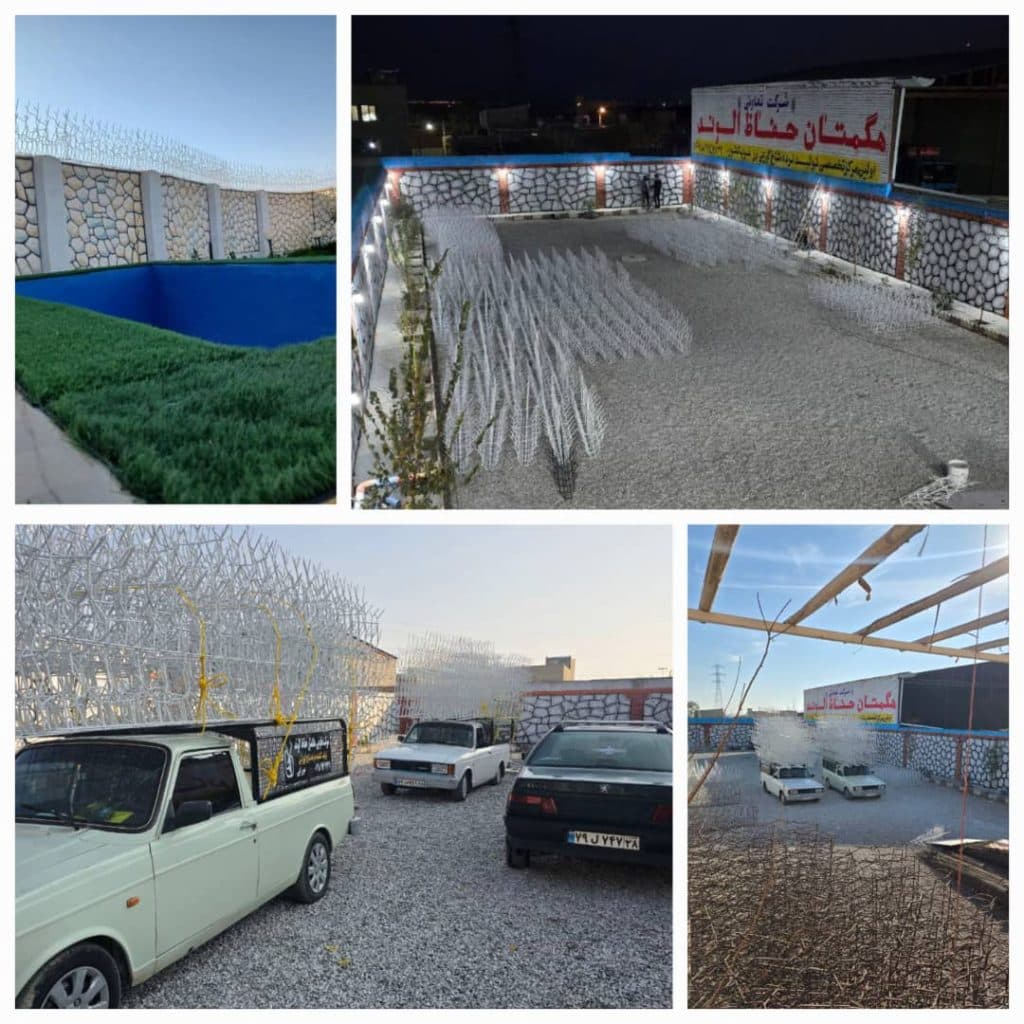 تولید و فروش نرده شاخ گوزنی شرکت هگمتان حفاظ الوند در اراک