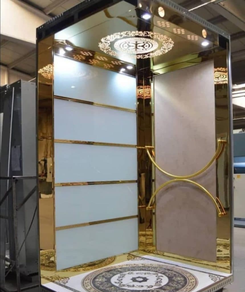 تولید و فروش درب و کابین آسانسور تایگر صنعت در تهران