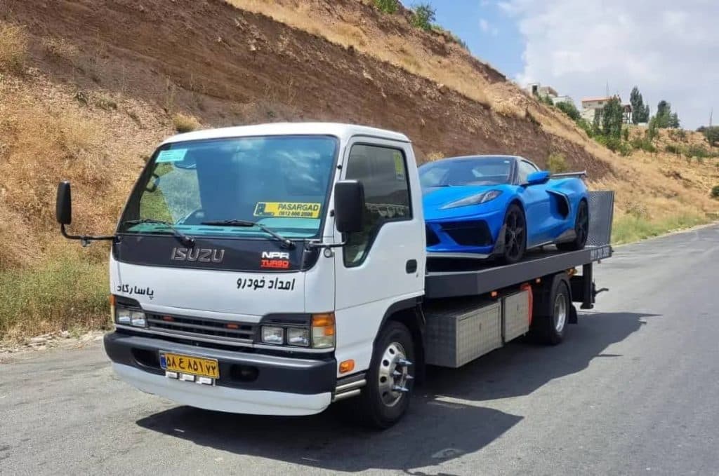 شرکت خودروبر و یدک کش پاسارگاد در محمودآباد