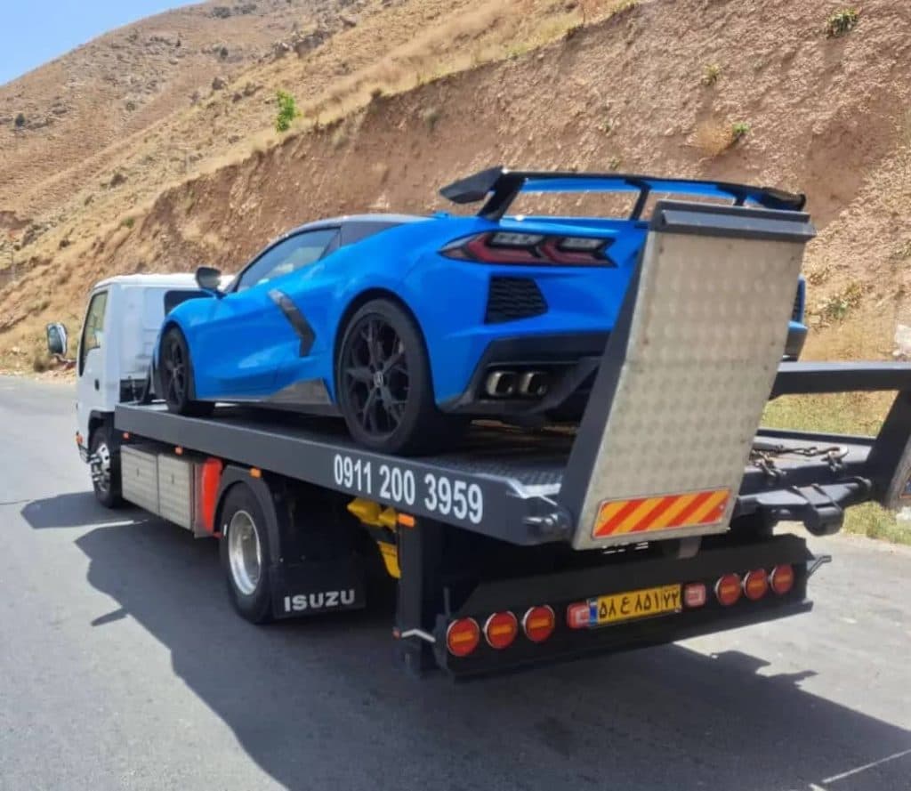 شرکت خودروبر و یدک کش پاسارگاد در محمودآباد