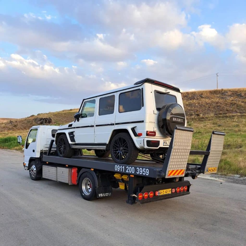 شرکت خودروبر و یدک کش پاسارگاد در ایزدشهر