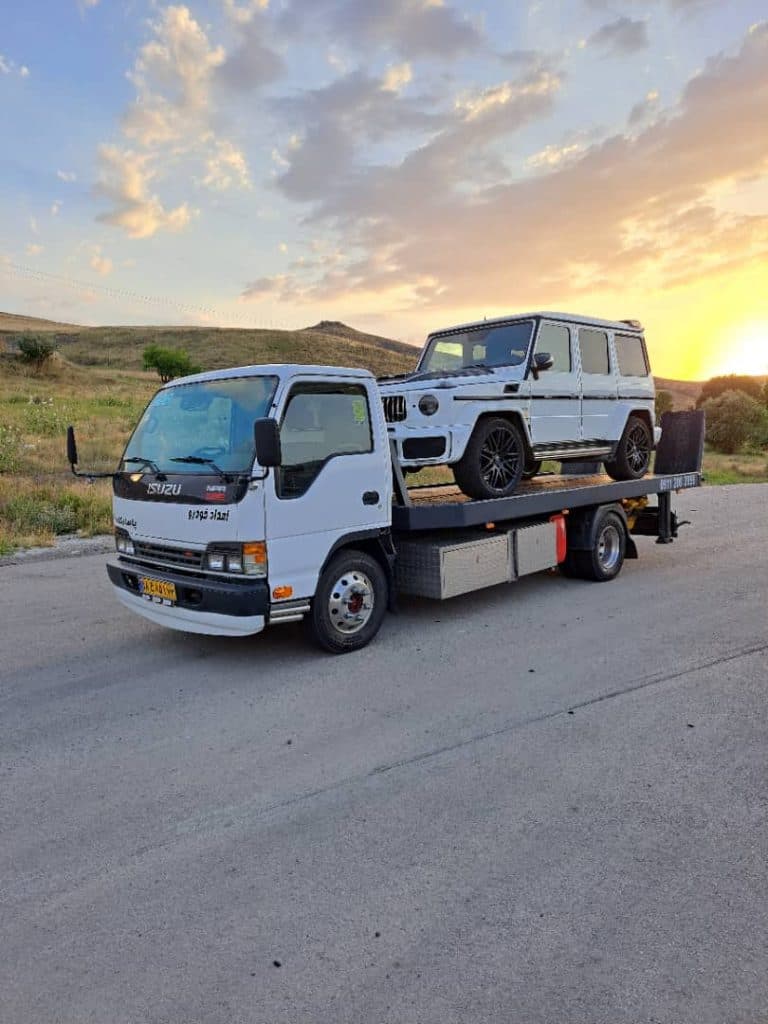 شرکت خودروبر و یدک کش پاسارگاد در ایزدشهر