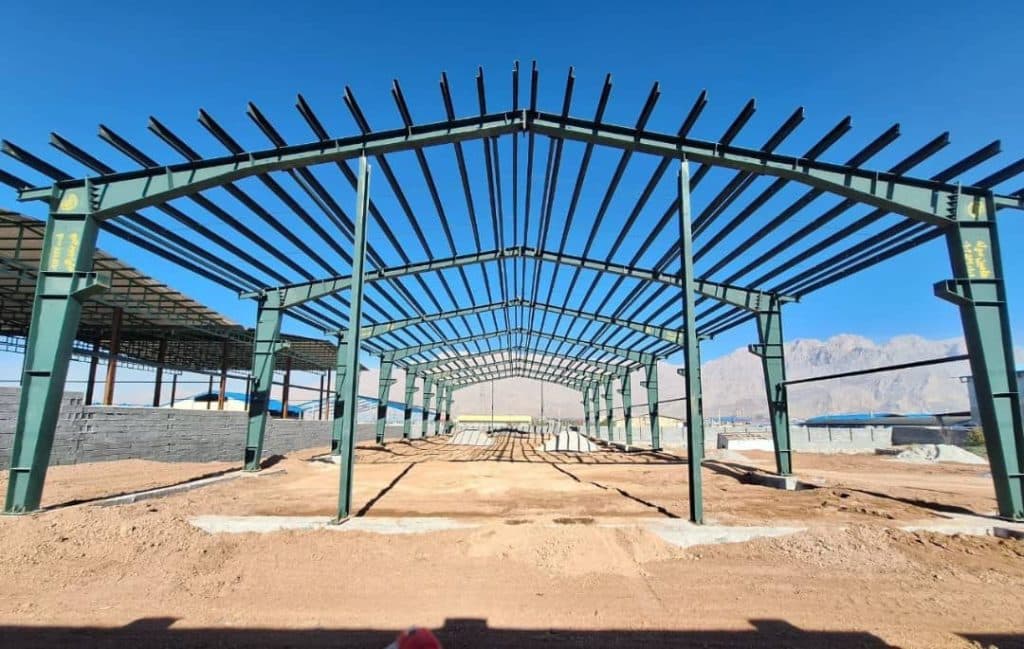 ساخت سوله و سازه فلزی هامین سوله کرمانشاه