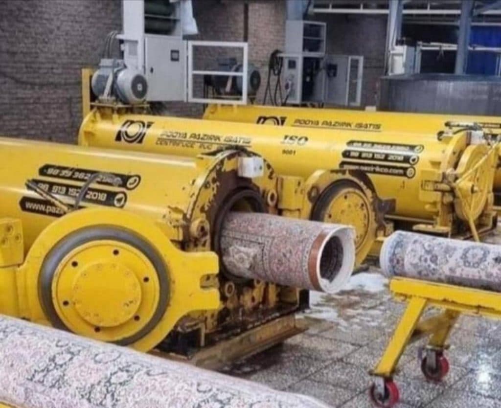 قالیشویی شهر فرش سنتی در قم