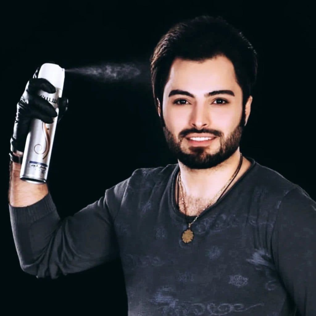 سالن پیرایش یخ مشکی در شهرک بهزاد بابل