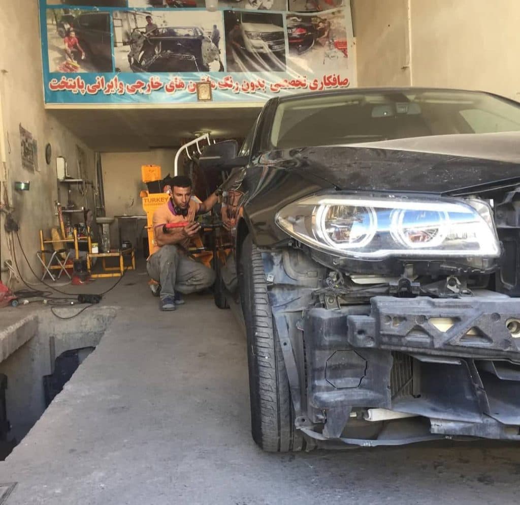 صافکاری pdr فاضل در ارومیه