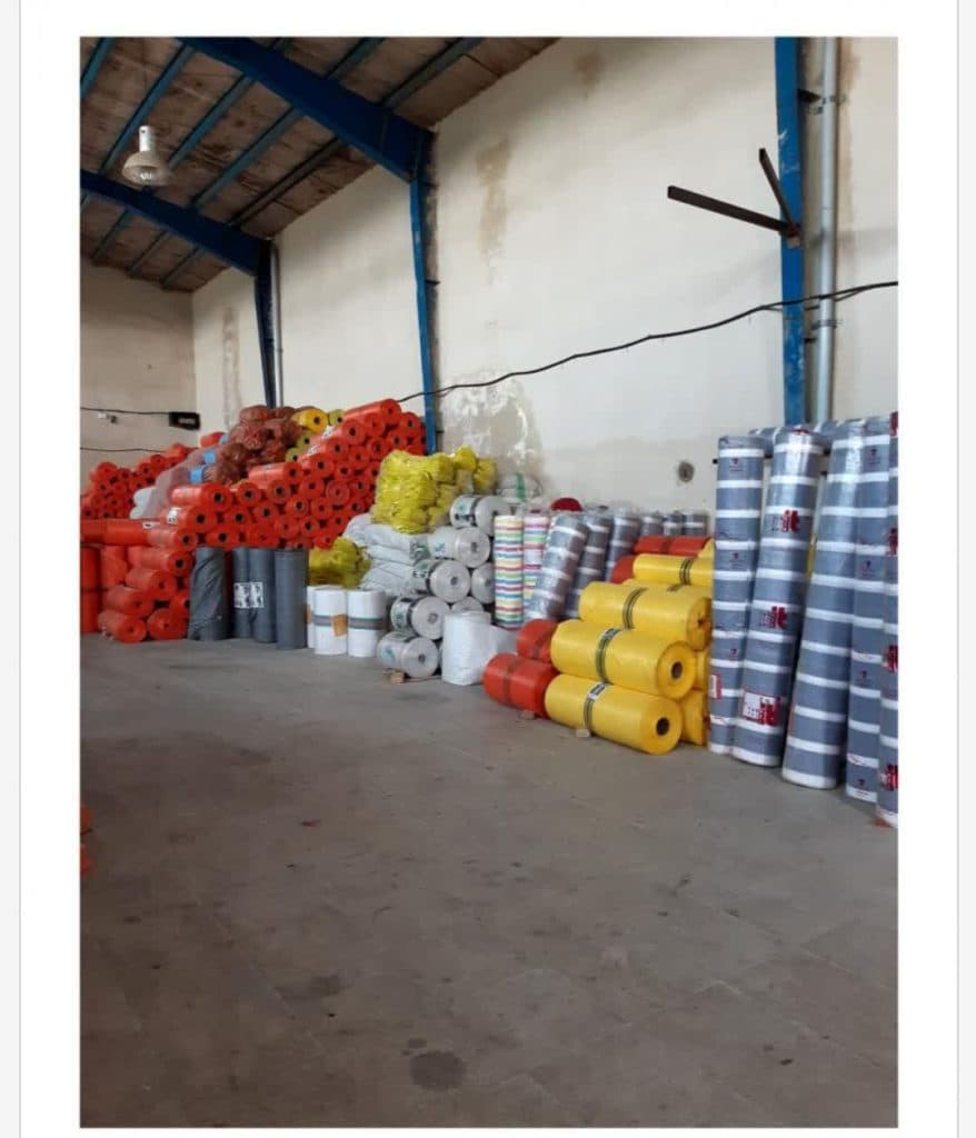 بازرگانی تولید و فروش کیسه گونی افلاطونیان در میدان صنعت یزد