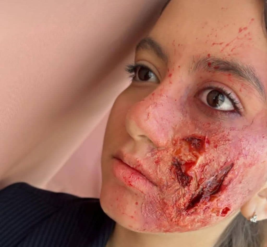 آموزش تخصصی گریم سینمایی و تئاتر طاهره محمدزاده در بیرجند