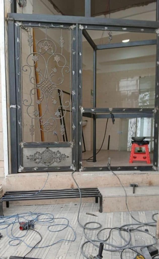 جوشکاری ساختمان قربانی در تبریز